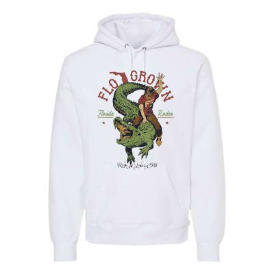 Funny Flo Grown Florida Rodeo Premium Hoodie