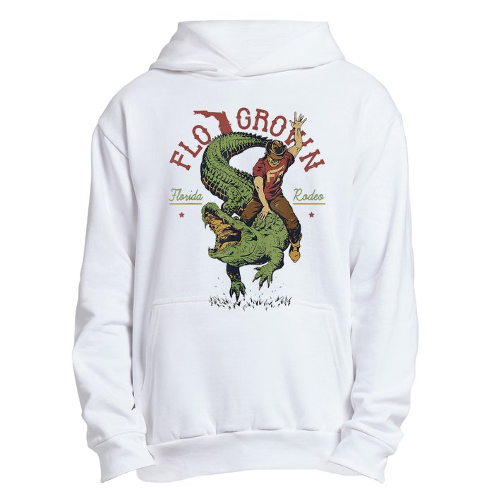 Funny Flo Grown Florida Rodeo Urban Pullover Hoodie