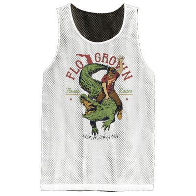 Funny Flo Grown Florida Rodeo Mesh Reversible Basketball Jersey Tank