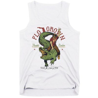 Funny Flo Grown Florida Rodeo Tank Top