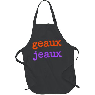 Funny Football Geaux Jeaux Louisiana Meme Slang Saying Apron