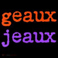 Funny Football Geaux Jeaux Louisiana Meme Slang Saying Premium T-Shirt