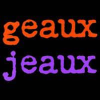 Funny Football Geaux Jeaux Louisiana Meme Slang Saying Womens T-Shirt