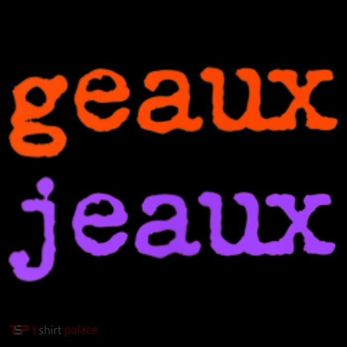 Funny Football Geaux Jeaux Louisiana Meme Slang Saying Womens T-Shirt