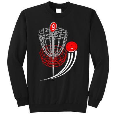 Frolf Frisbee Golf T Disc Golf Goal Tall Sweatshirt