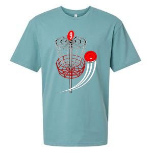 Frolf Frisbee Golf T Disc Golf Goal Sueded Cloud Jersey T-Shirt