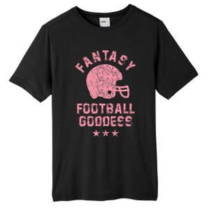 Fantasy Football Goddess Fantasy Football Draft Party Tall Fusion ChromaSoft Performance T-Shirt