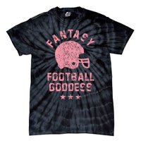 Fantasy Football Goddess Fantasy Football Draft Party Tie-Dye T-Shirt