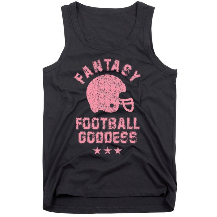 Fantasy Football Goddess Fantasy Football Draft Party Tank Top