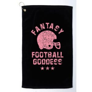 Fantasy Football Goddess Fantasy Football Draft Party Platinum Collection Golf Towel