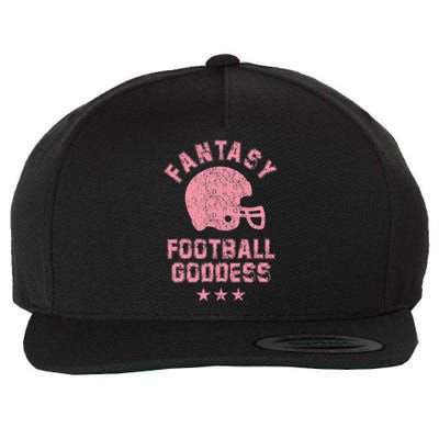 Fantasy Football Goddess Fantasy Football Draft Party Wool Snapback Cap