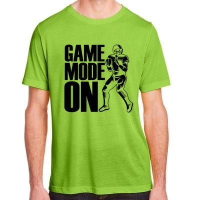 Funny Footballer Game Mode On American Football Player Cool Gift Adult ChromaSoft Performance T-Shirt