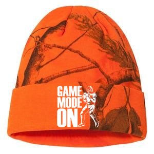 Funny Footballer Game Mode On American Football Player Cool Gift Kati Licensed 12" Camo Beanie