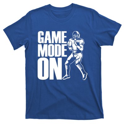 Funny Footballer Game Mode On American Football Player Cool Gift T-Shirt