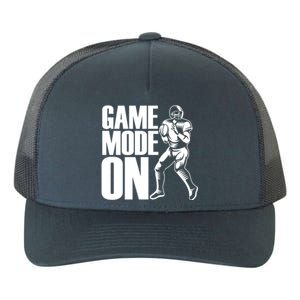 Funny Footballer Game Mode On American Football Player Cool Gift Yupoong Adult 5-Panel Trucker Hat