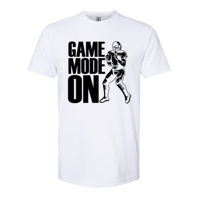 Funny Footballer Game Mode On American Football Player Cool Gift Softstyle CVC T-Shirt