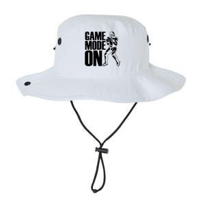 Funny Footballer Game Mode On American Football Player Cool Gift Legacy Cool Fit Booney Bucket Hat