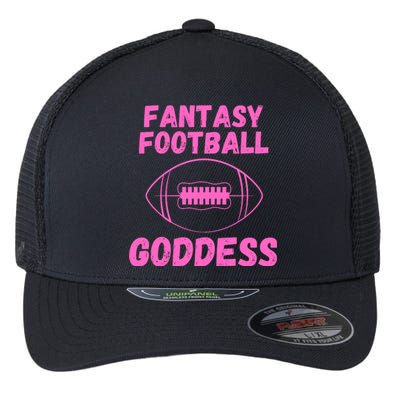 Fantasy Football Goddess, Funny Fantasy Football Funny Draft Flexfit Unipanel Trucker Cap