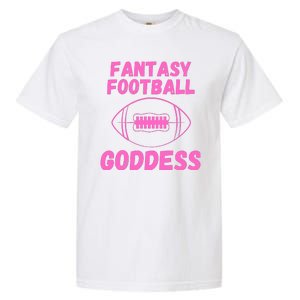 Fantasy Football Goddess, Funny Fantasy Football Funny Draft Garment-Dyed Heavyweight T-Shirt