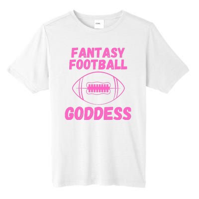 Fantasy Football Goddess, Funny Fantasy Football Funny Draft Tall Fusion ChromaSoft Performance T-Shirt