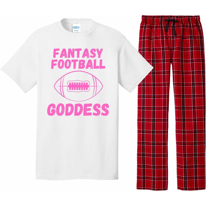 Fantasy Football Goddess, Funny Fantasy Football Funny Draft Pajama Set