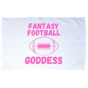 Fantasy Football Goddess, Funny Fantasy Football Funny Draft Microfiber Hand Towel