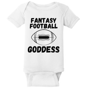 Fantasy Football Guru, The Fantasy Football Goddess Is Here Baby Bodysuit