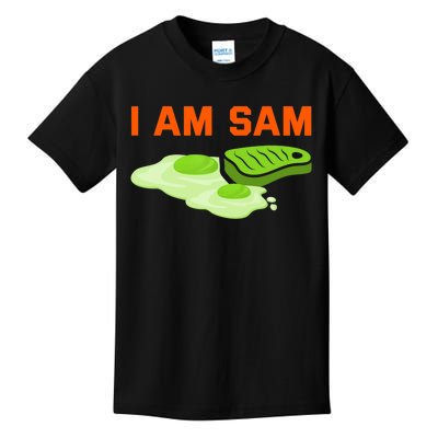 Funny Fried Green Ham And Eggs Days I Am Sam Kids T-Shirt