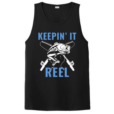 Funnys Fishing Graphic Fishing Saying Fisherman PosiCharge Competitor Tank