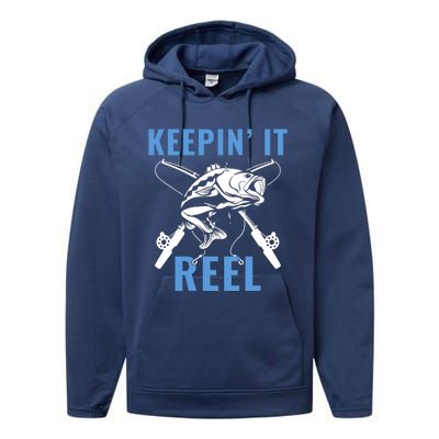 Funnys Fishing Graphic Fishing Saying Fisherman Performance Fleece Hoodie