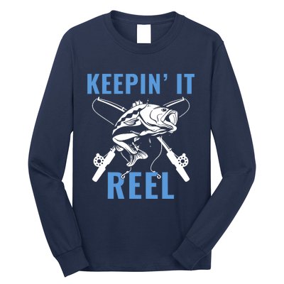 Funnys Fishing Graphic Fishing Saying Fisherman Long Sleeve Shirt