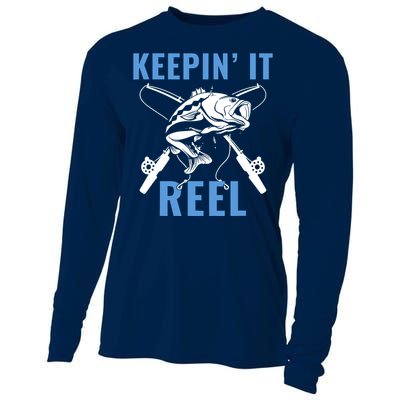 Funnys Fishing Graphic Fishing Saying Fisherman Cooling Performance Long Sleeve Crew