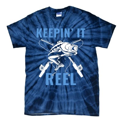 Funnys Fishing Graphic Fishing Saying Fisherman Tie-Dye T-Shirt