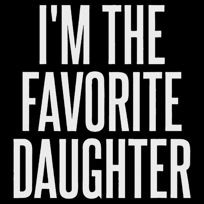 Family Favorites Gifts & More I'm The Favorite Daughter  Toddler Sweatshirt