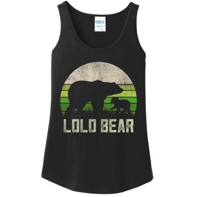 Funny Filipino Grandpa S From Grandkids Cub Lolo Bear Ladies Essential Tank