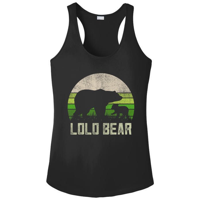 Funny Filipino Grandpa S From Grandkids Cub Lolo Bear Ladies PosiCharge Competitor Racerback Tank