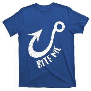 Funny Fishing Gift Bite Me Cool Gift T-Shirt