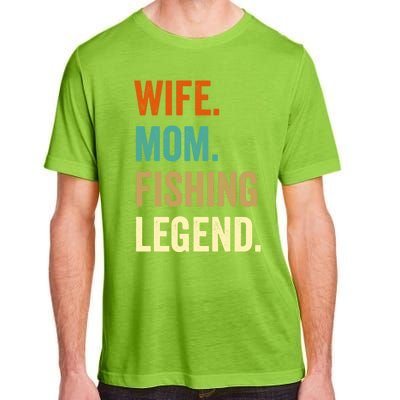 Fishing Funny Gift For Wife Mom Gift Gift Adult ChromaSoft Performance T-Shirt