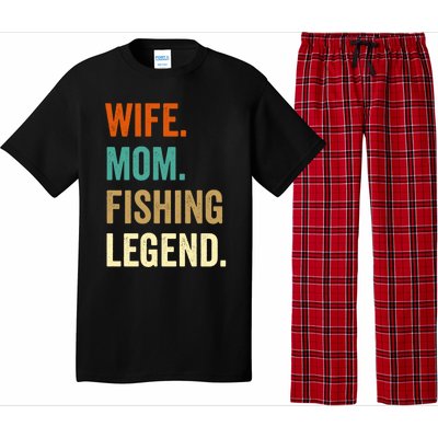 Fishing Funny Gift For Wife Mom Gift Gift Pajama Set