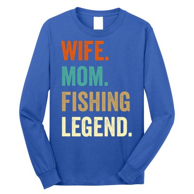 Fishing Funny Gift For Wife Mom Gift Gift Long Sleeve Shirt