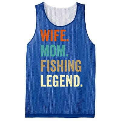 Fishing Funny Gift For Wife Mom Gift Gift Mesh Reversible Basketball Jersey Tank