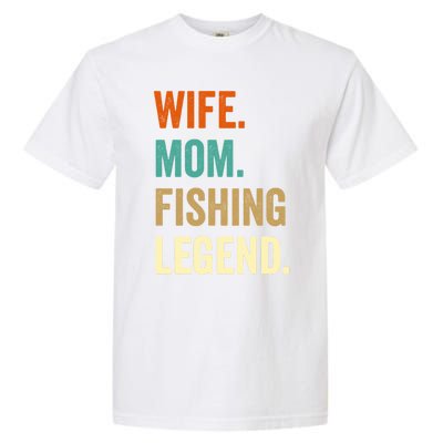 Fishing Funny Gift For Wife Mom Gift Gift Garment-Dyed Heavyweight T-Shirt