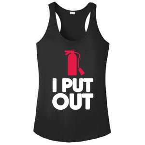 Funny Fire Gifcool Gift I Put Out Gift Ladies PosiCharge Competitor Racerback Tank