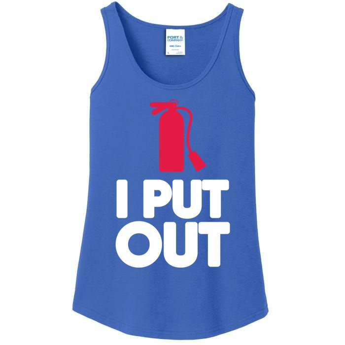 Funny Fire Gifcool Gift I Put Out Gift Ladies Essential Tank