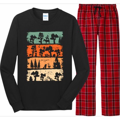 Fairytale Forest Grimm Red Riding Hood Bremer City Musicians Long Sleeve Pajama Set