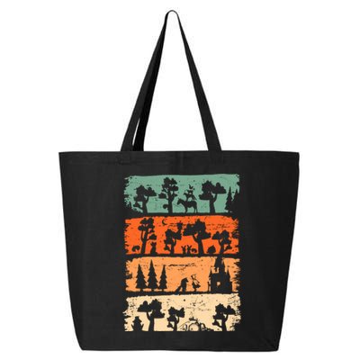 Fairytale Forest Grimm Red Riding Hood Bremer City Musicians 25L Jumbo Tote