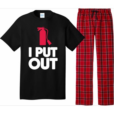 Funny Firefighter Gifgift For Fire I Put Out Gift Pajama Set