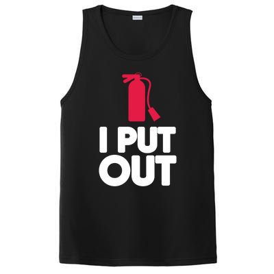 Funny Firefighter Gifgift For Fire I Put Out Gift PosiCharge Competitor Tank