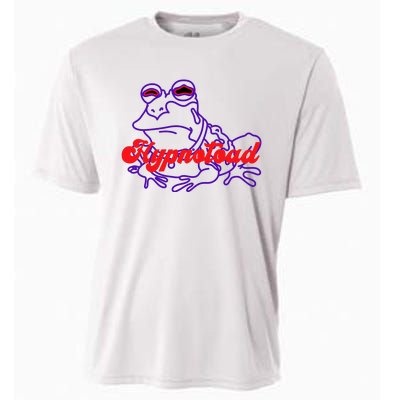 Funny Frog Hypnotoad Cooling Performance Crew T-Shirt