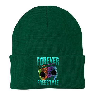 Forever Freestyle Hip Hop Old School Boombox Knit Cap Winter Beanie